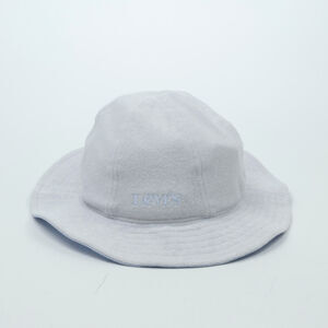 Levi's Men's Tonal Terry Cloth Bucket Hat Gray 4583